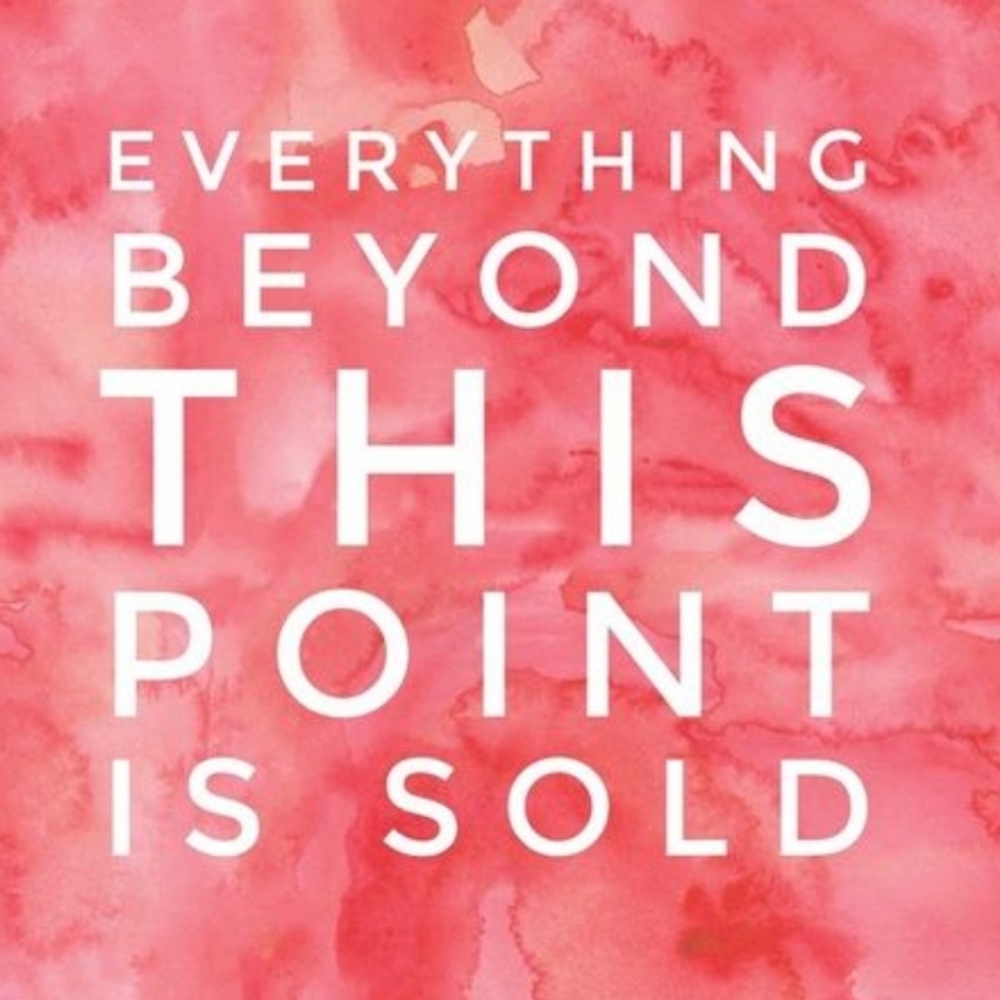 everything below has been sold already. sorry!